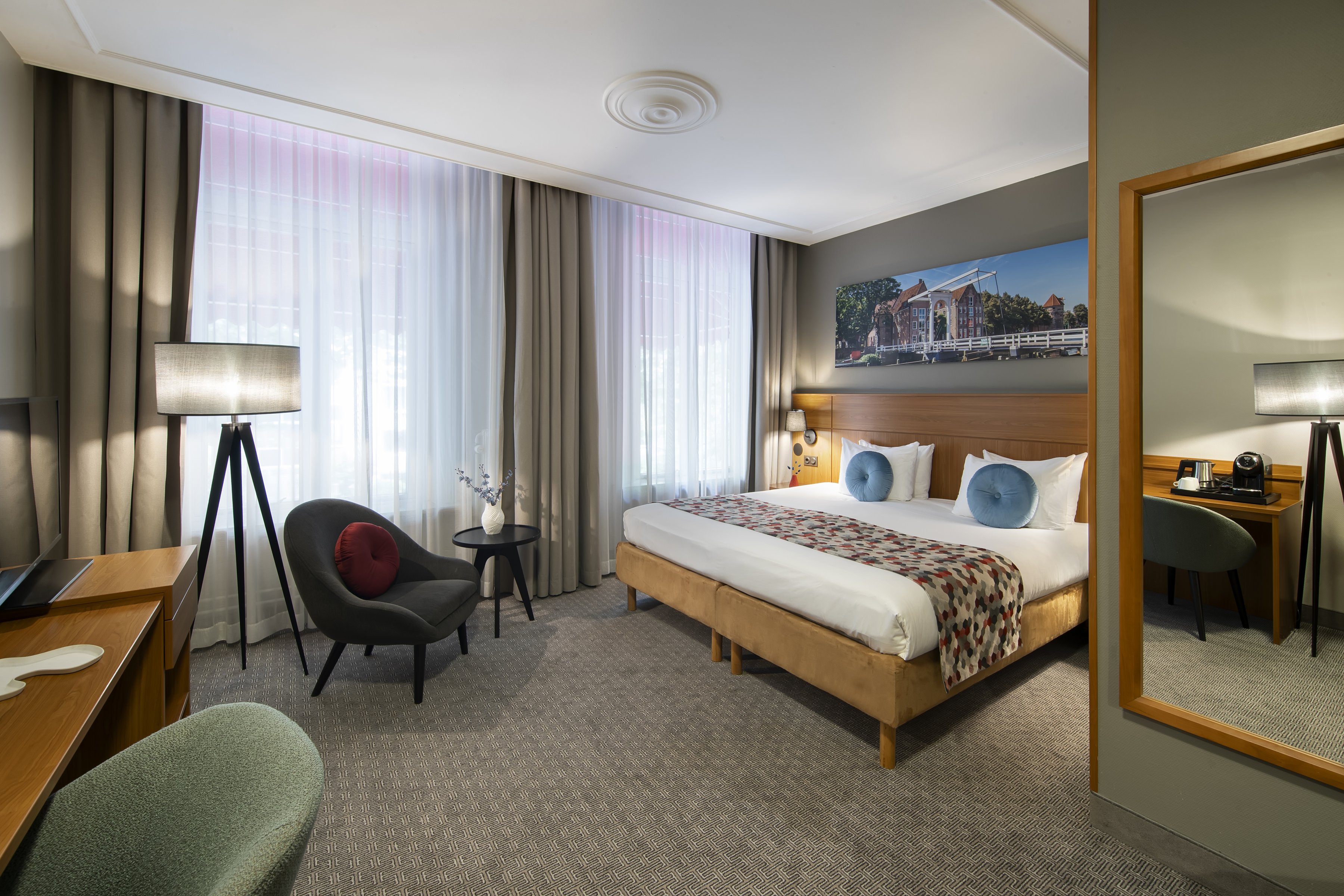 Bilderberg Grand Hotel Wientjes Zwolle (8) - Hotelkamer