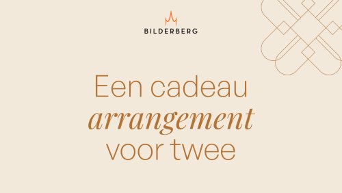 Cadeau arrangement voor twee