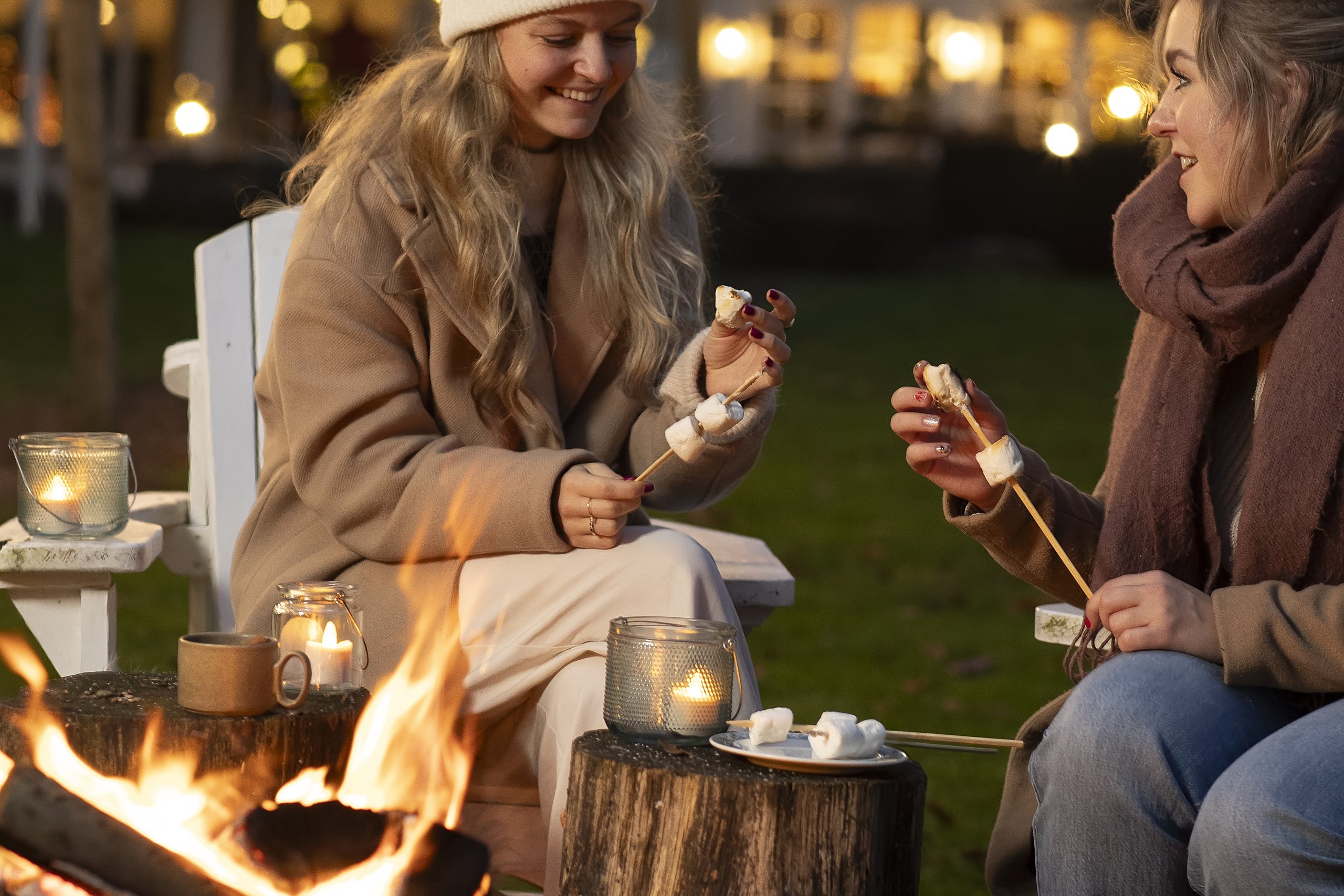 Kampvuur Hygge Arrangement bij Bilderberg hotels. Vier de warme winterdagen met het Deense Hygge gevoel. Kies uit een van de 11 unieke locaties.